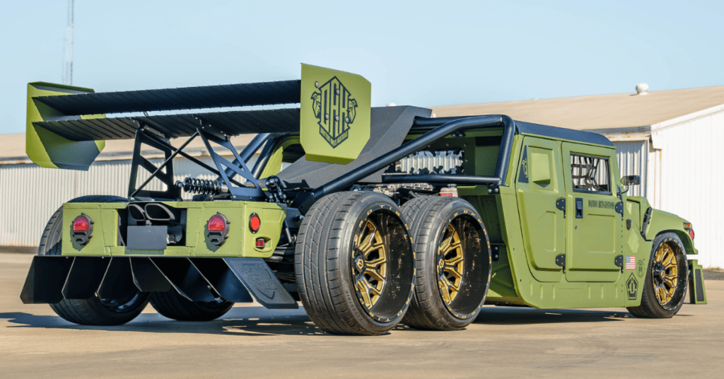 Hellcat V8-Powered 6X6 Humvee