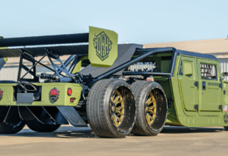Hellcat V8-Powered 6X6 Humvee