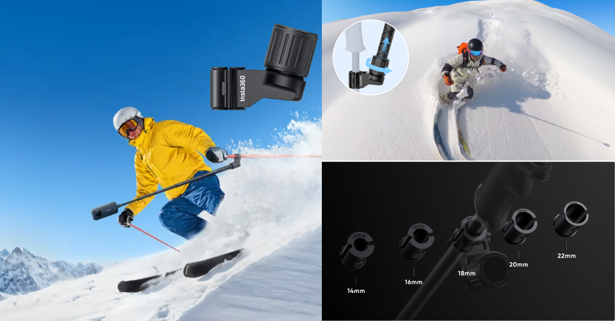 Insta360 Ski Pole Mount